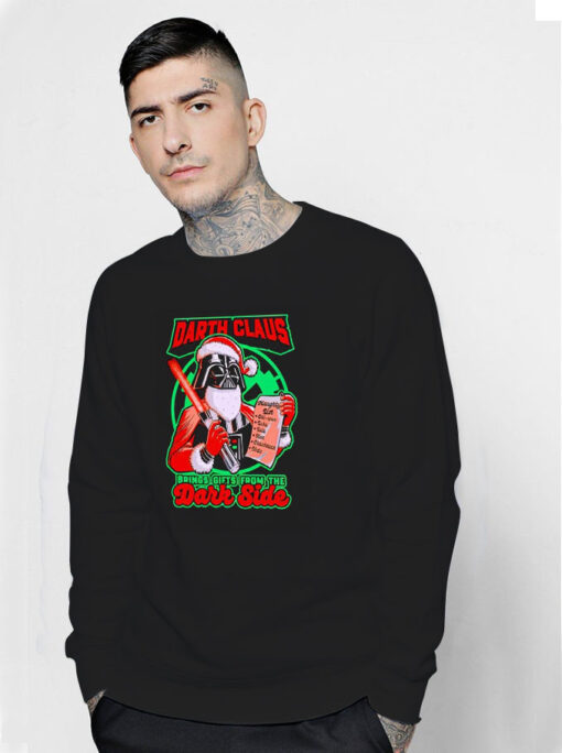 Dark Lord Christmas Darth Claus Sweatshirt