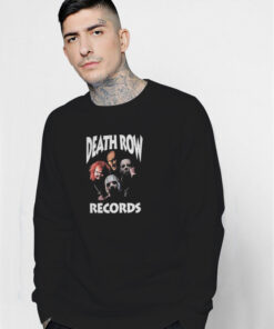 Death Row Records Inspired Slasher Movie Sweatshirt