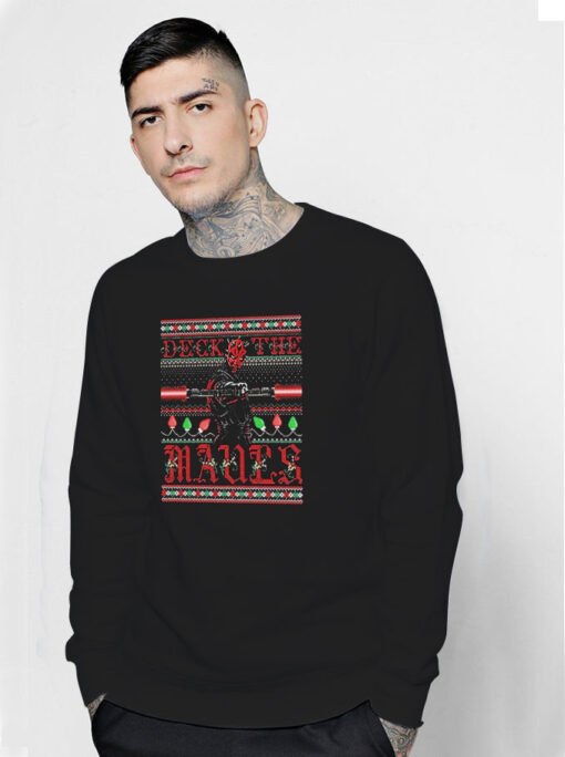 Deck The Mauls Ugly Christmas Sweatshirt