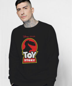 Disney Pixar Jurassic Rex Toy Story Sweatshirt