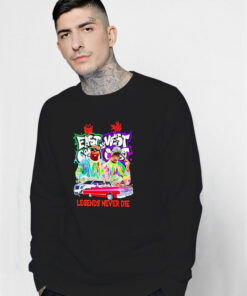 East Coast And West Coast Legends Never Die Sweatshirt