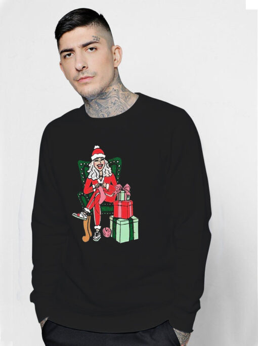 Fleece Navidad Merry Christmas Sweatshirt