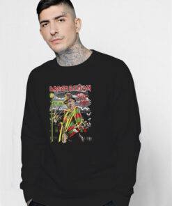 Freddy Krueger Iron Maiden Vintage Sweatshirt