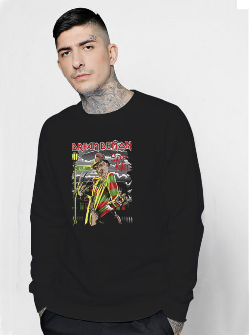 Freddy Krueger Iron Maiden Vintage Sweatshirt