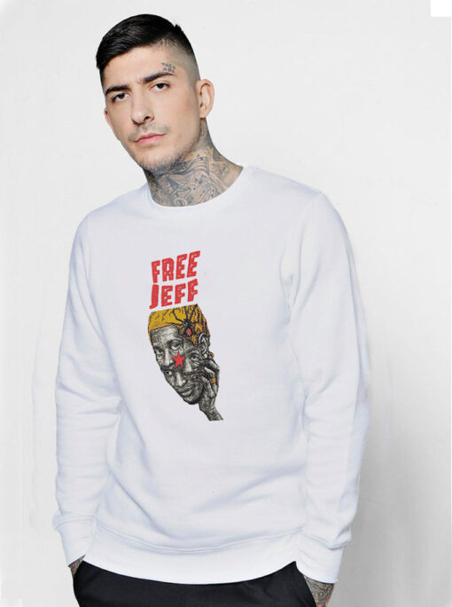 Free Jeffrey Graphic Sweatshirt