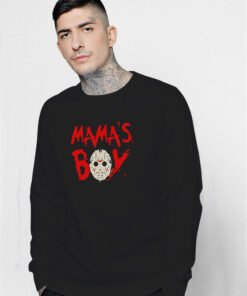 Friday The 13th Jason Voorhees Mama’s Boy Sweatshirt