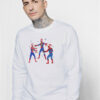 Funny Avengers Spiderman Christmas Sweatshirt