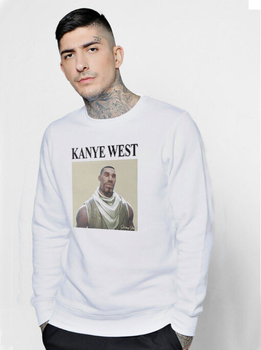 Funny Boys Kanye West Fortnite Sweatshirt