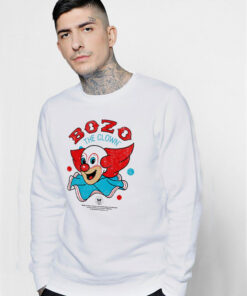 Funny Bozo Most Famous Clown Sweatshirt