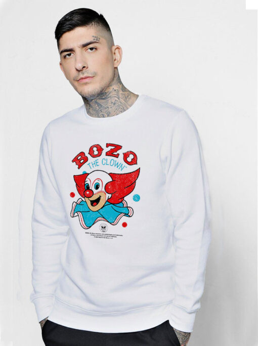 Funny Bozo Most Famous Clown Sweatshirt