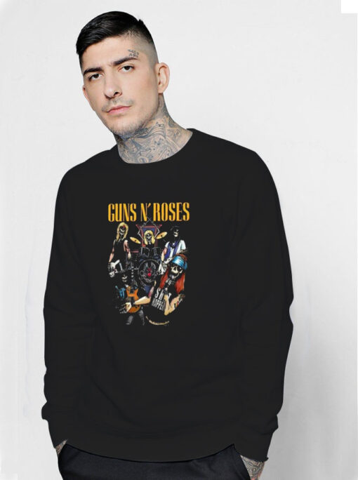 Get Guns N' Roses Band Vintage Sweatshirt