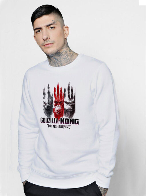 Godzilla x Kong The New Empire Movie Sweatshirt