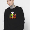 Grinch On The Shelf Christmas Sweatshirt