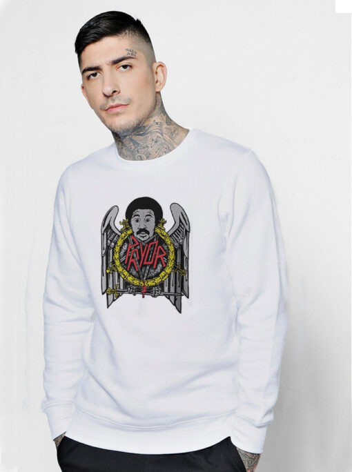 Heavy Meta A Slayer Meets Richard Pryor Sweatshirt