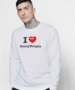 I Heart Kennyhoopla Merch Sweatshirt