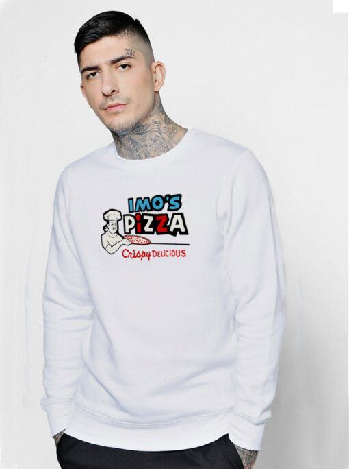 Imo’s Pizza Window Crispy Delicious Sweatshirt