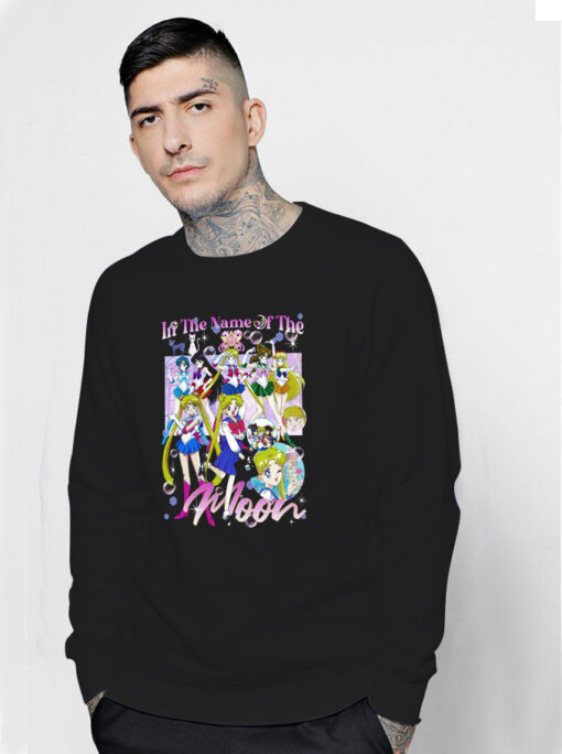 In The Name Of The Sailor Moon Vintage Sweatshirt