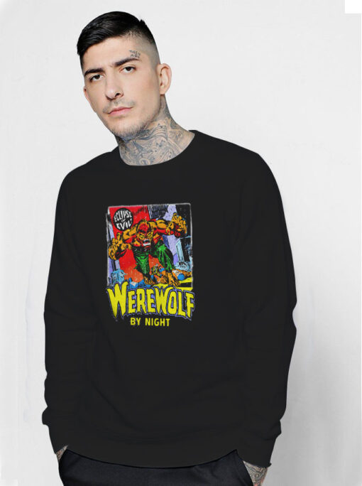 Inspired Eclipse Of Evil Werewolf Sweatshirt