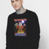 Iron Maiden No Prayer Santa Eddie Christmas Sweatshirt