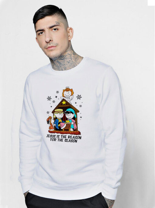 Jesus Is The Reason For The Season Snoopy Sweatshirt