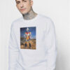 Jet Jaguar Large Photo Godzilla Sweatshirt