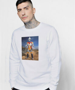 Jet Jaguar Large Photo Godzilla Sweatshirt