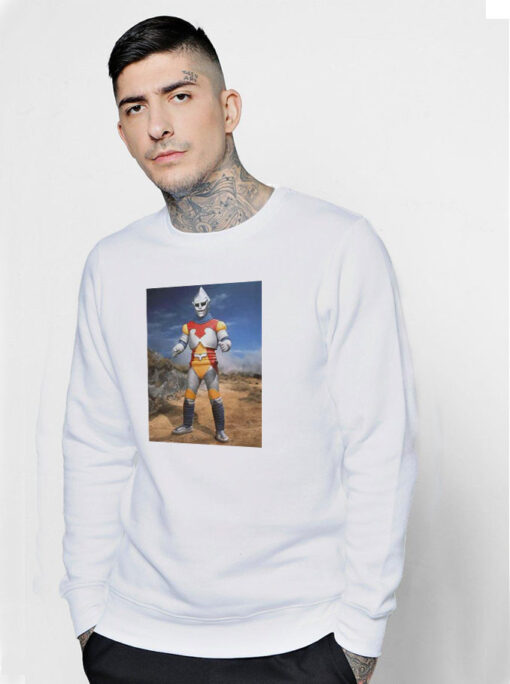 Jet Jaguar Large Photo Godzilla Sweatshirt