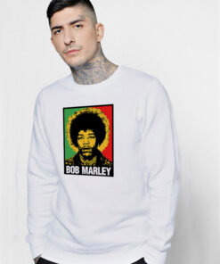 Jimi Hendrix Bob Marley Sweatshirt