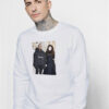 Kanye West And Lorde Photo Sweatshirt