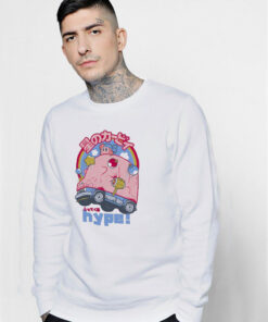 Kirby Pink Hype Game Sweatshirt