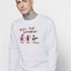 Know The Difference Santa And Satan Sweatshirt