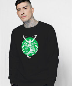 Krampus Presso StarBucks Parody Sweatshirt