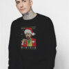 Leonardo Dicaprio Christmas Meme Sweatshirt