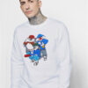 Looney Tunes Bugs Bunny Taz And Sylvester Sweatshirt