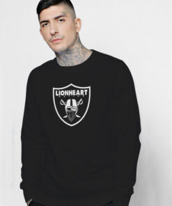 Los Angeles Raiders Lionheart Nation Sweatshirt