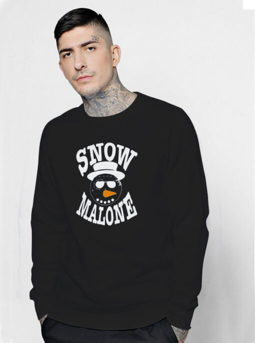 Malone Snow Christmas Sweatshirt