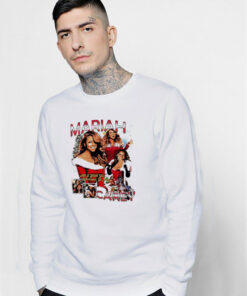 Mariah Carey All I Want For Graphic Christmas Sweatshirt