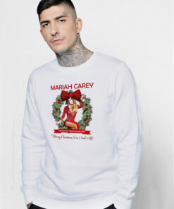 Mariah Carey The Holiday Tradition Returns Merry Christmas Sweatshirt