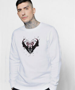 Marilyn Manson Heart Logo Sweatshirt