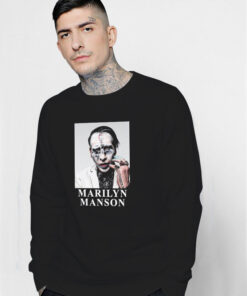 Marilyn Manson Heaven Upside Down Era Sweatshirt