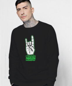 Marilyn Manson We Hate Love We Love Hate Sweatshirt