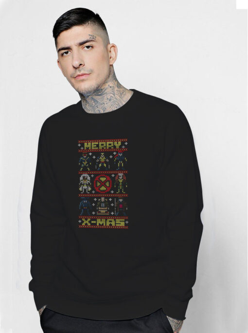 Marvel Comics Merry X Mas Ugly Sweatshirt