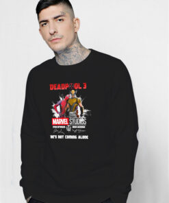 Marvel Studios Deadpool 3 Ryan Reynolds And Wolverines Sweatshirt