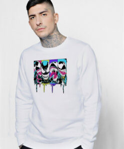 Marvel Venom Neon Panels Sweatshirt