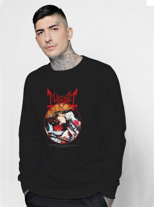 Mayhem Dawn Of The Black Hearts Sweatshirt