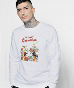 Mickey And Friends Family Christmas Sweatshirt