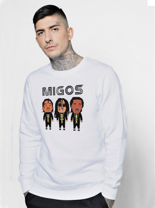 Migos Hip Hop Offset Quavo Takeoff Sweatshirt