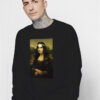 Mona Lisa Da Vinci Parody Lana Del Rey Sweatshirt