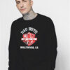 Motley Crue 1987 Bad Boys Harley Inspired Logo Sweatshirt