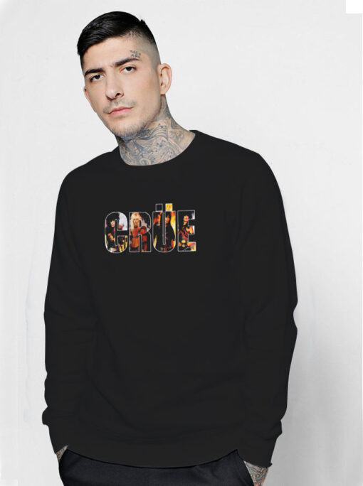 Motley Crue Shout At The Devil Logo Sweatshirt